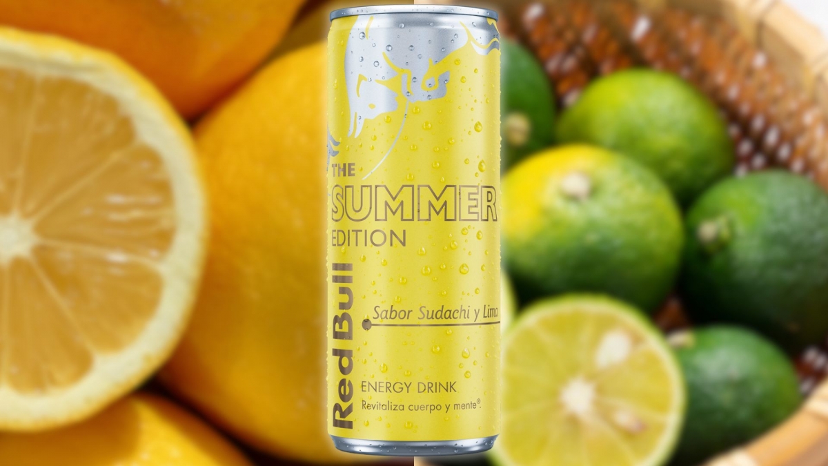 Red Bull Summer Edition ahora sabor Lima y Sudachi