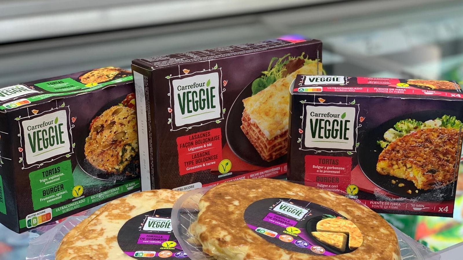 Carrefour lanza una gama de 'carne' vegana de marca propia - 