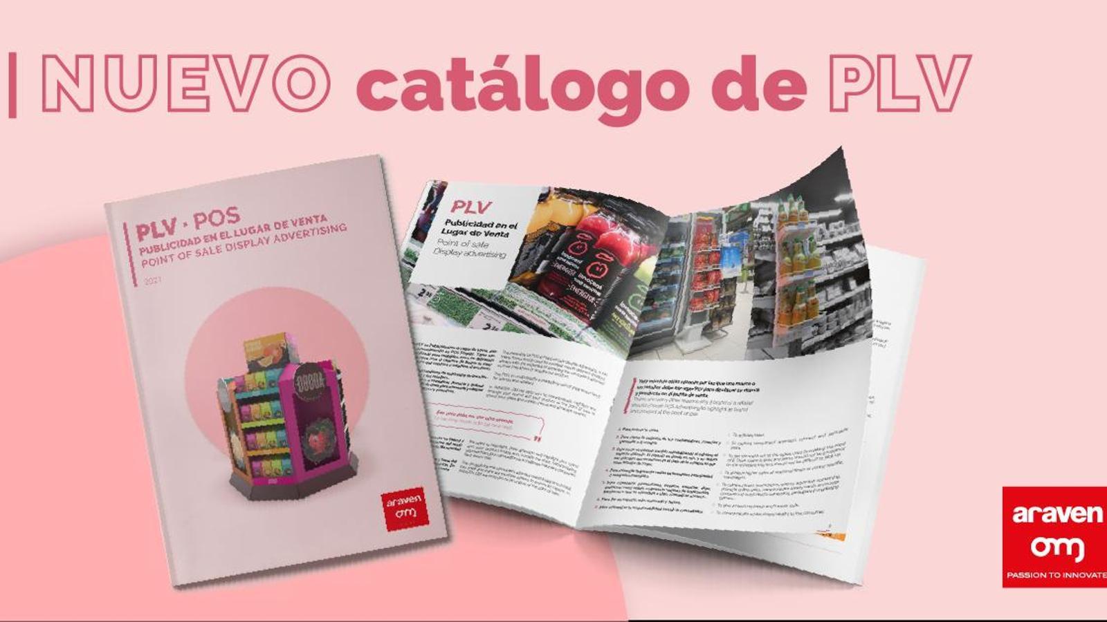 Nuevo catálogo PLV de Araven OM. Conecta tu marca con el punto de venta