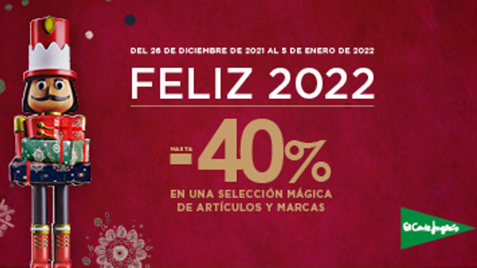 El Corte Inglés calienta las rebajas con descuentos del 40%