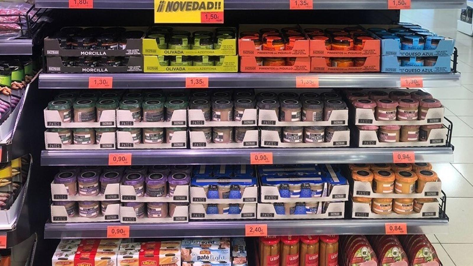 Mercadona lanza dos nuevos patés: jabalí con boletus y foie con cebolla caramelizada