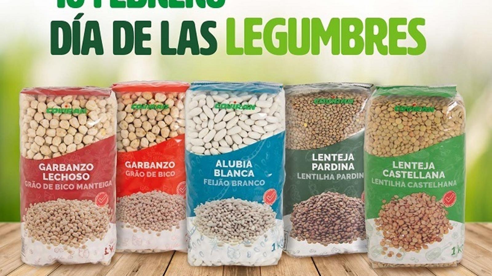 Covirán vende el 6,3% más de legumbres que antes de la pandemia