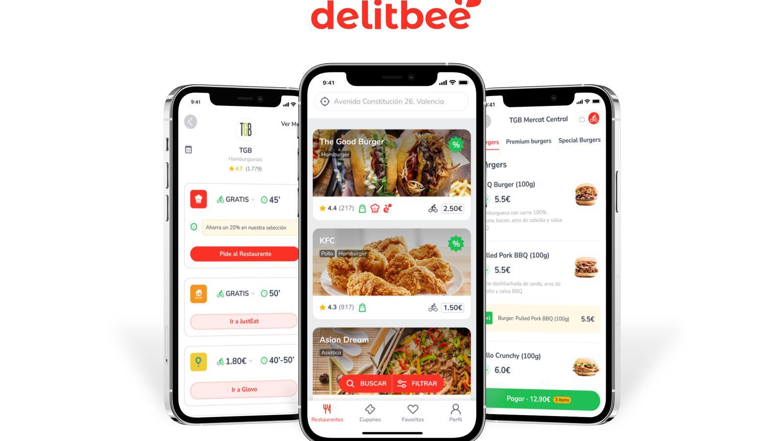 Delitbee permite a los restaurantes gestionar sus pedidos directamente desde su plataforma