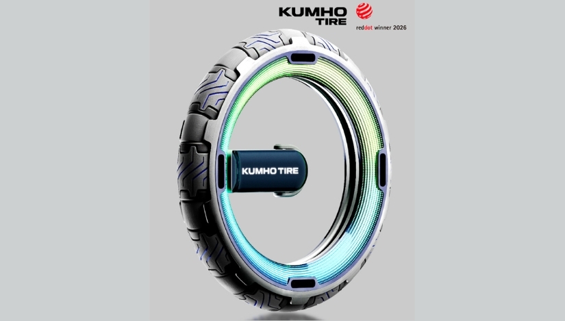 Kumho Tire, premiada en los Red Dot Design Award 2026 