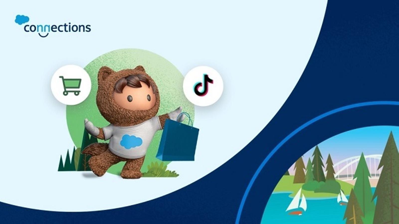 Salesforce se asocia con TikTok para mejorar la experiencia de compra en la red social