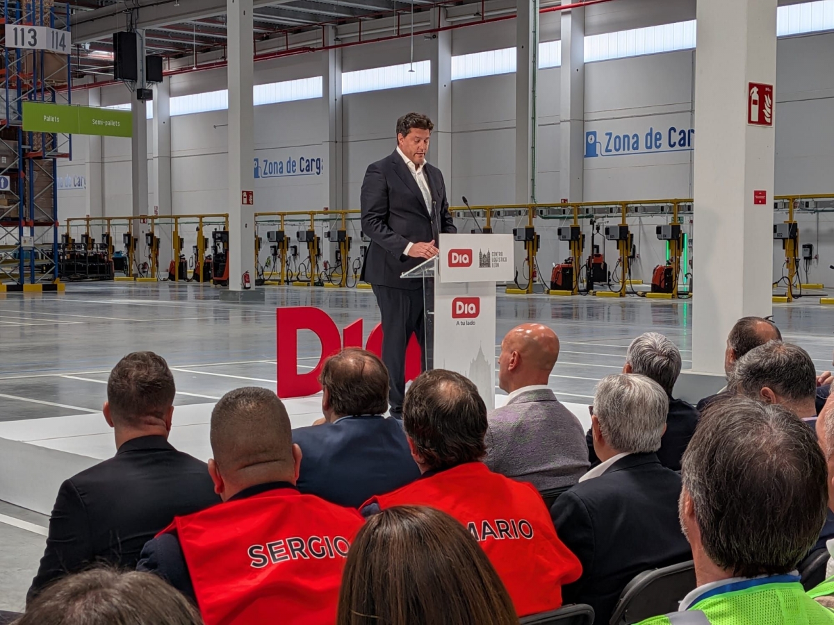 Dia inaugura en León su segundo mayor centro logístico tras invertir 60 millones de euros
