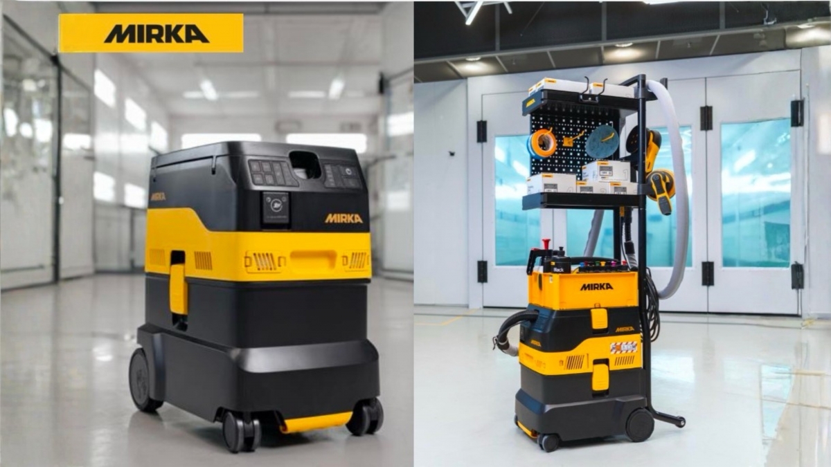 Mirka DEXOS 1230 M AFC: más capacidad, más autonomía y máxima productividad
