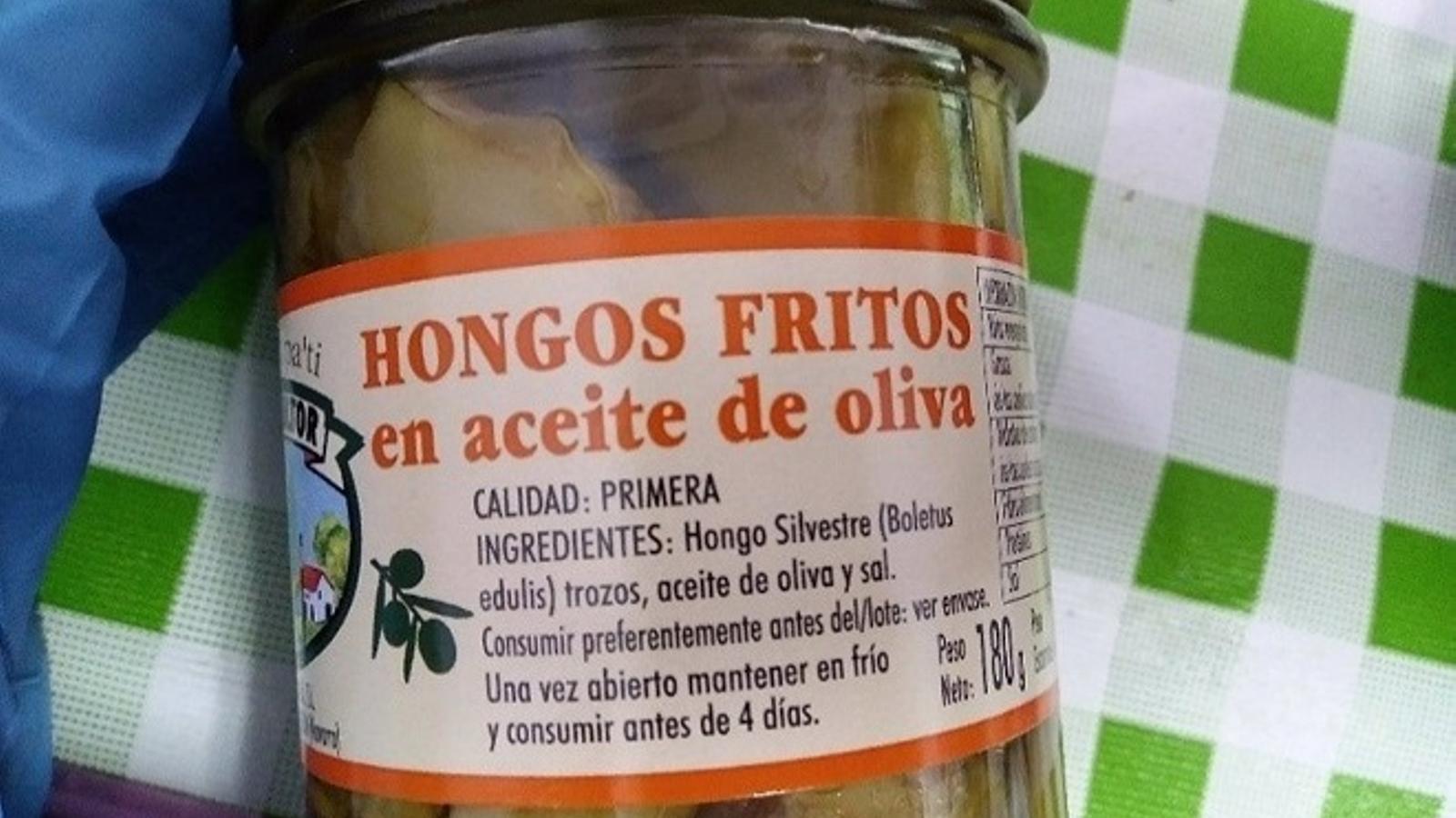 Alerta de intoxicaciones por toxina estafilocócica en hongos fritos en aceite de oliva