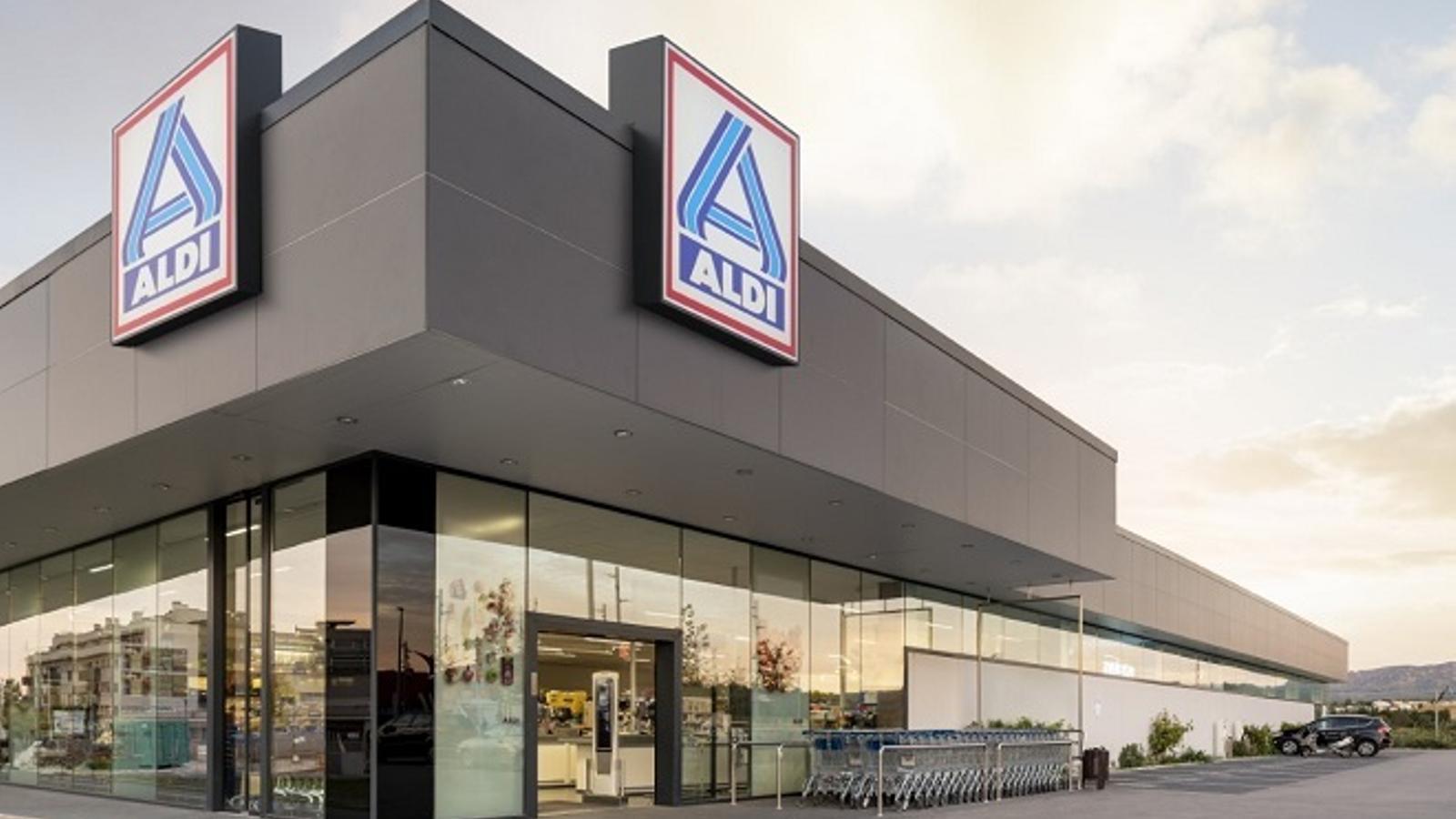 Fachada de un supermercado Aldi - Aldi