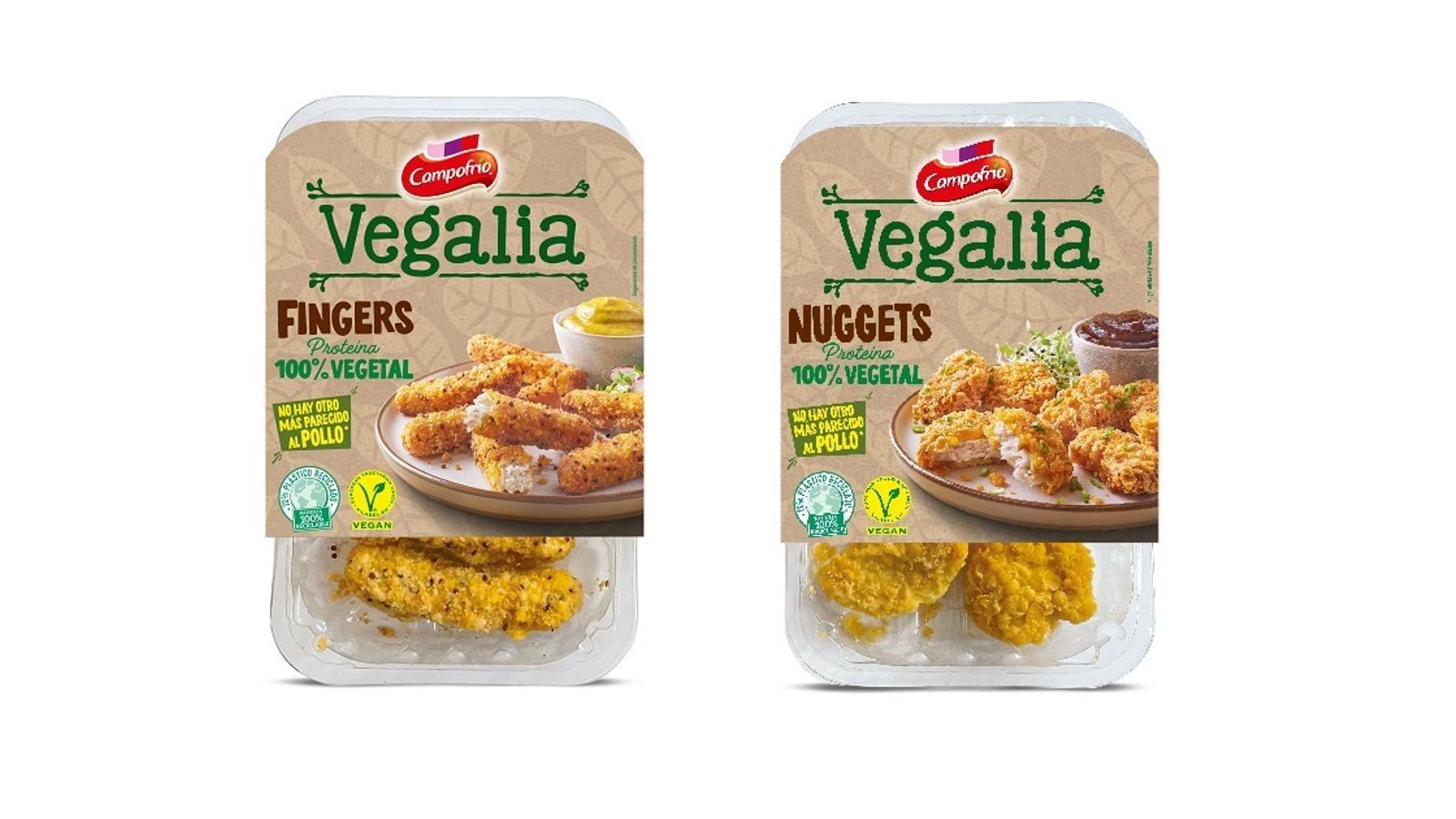 Campofrío Vegalia presenta sus Fingers y Nuggets con proteína 100% vegetal