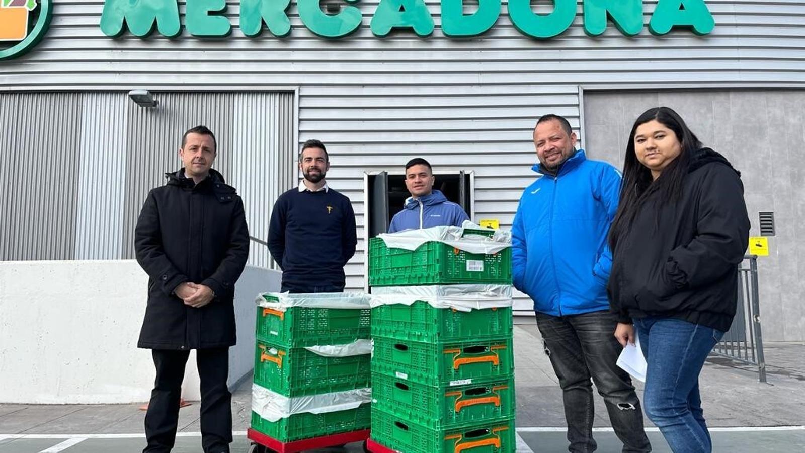 Este acuerdo se suma a la colaboración que Mercadona realiza con comedores sociales y entidades de toda la Comunidad de Madrid - 