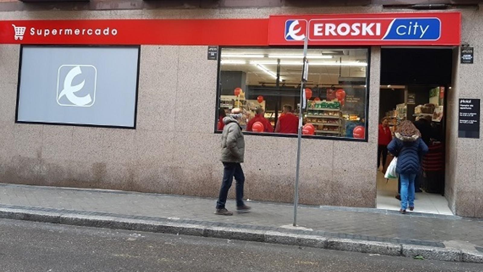 Eroski crece en Madrid con un nuevo supermercado en la calle Jorge Juan