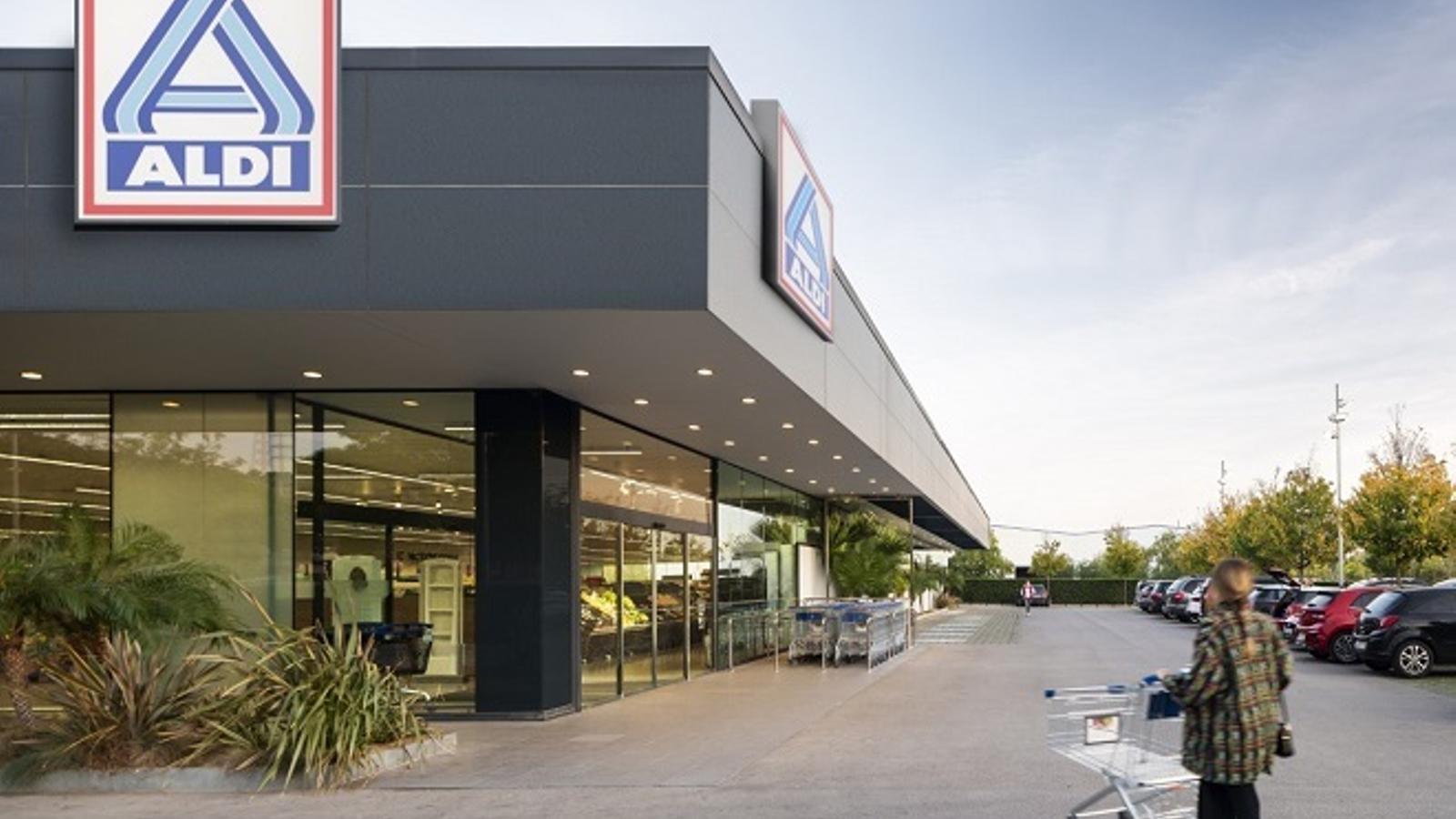 Fachada de un supermercado Aldi - Aldi