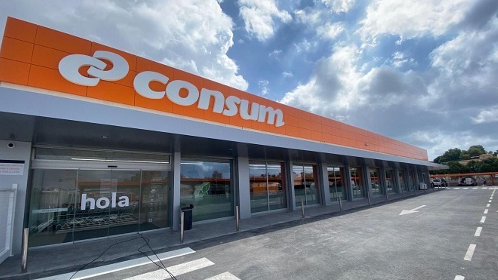 Fachada del nuevo Consum de Torrevieja - Consum