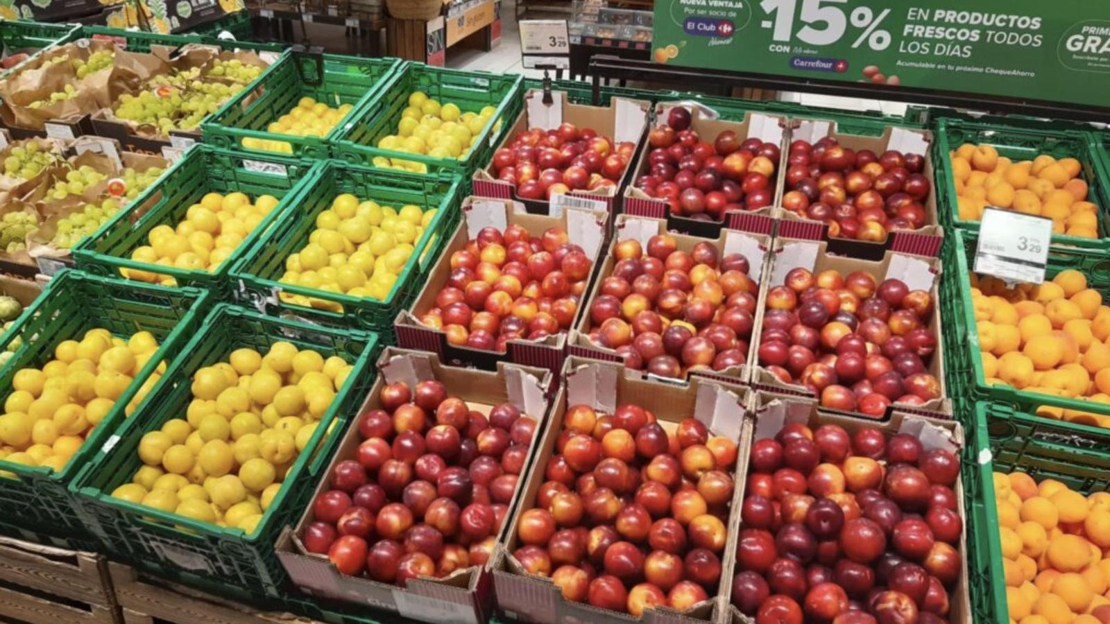 Carrefour distribuye más de 1.400 toneladas de ciruela origen España
