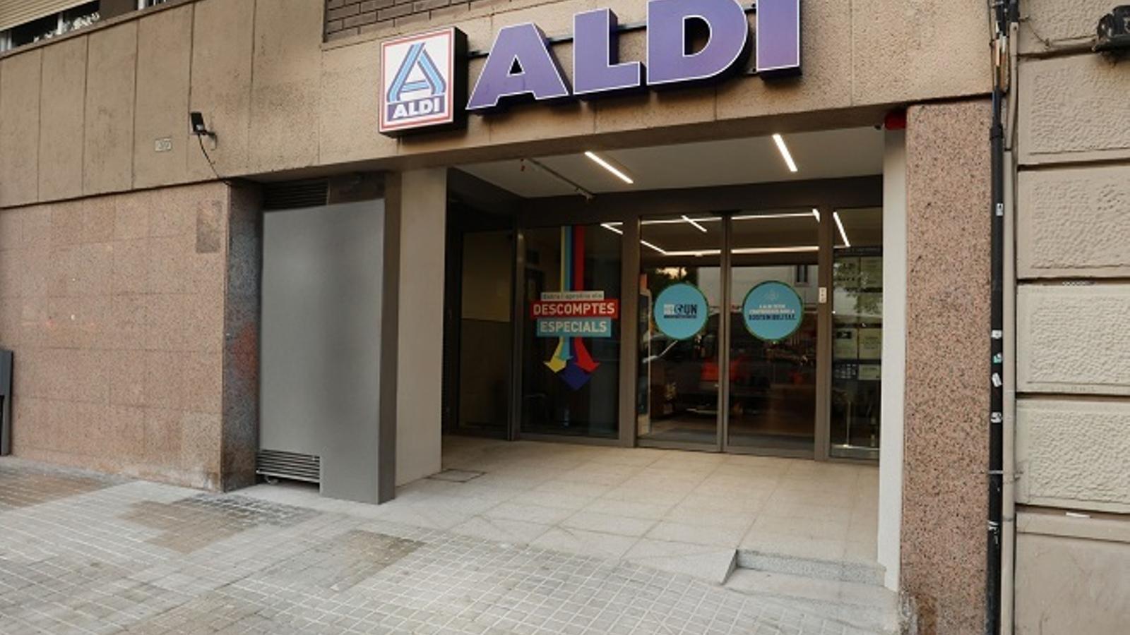 Aldi alcanza las 90 tiendas en Cataluña con un nuevo súper en Barcelona