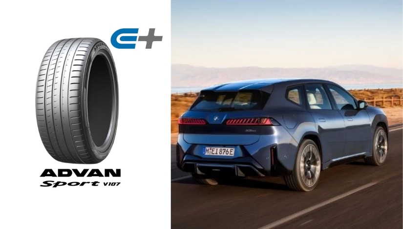 Yokohama suministra sus neumáticos Advan Sport V107 como equipo original para el nuevo BMW iX3