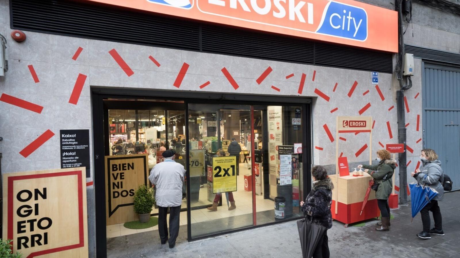 Eroski crece en el País Vasco con un nuevo súper en Basauri (Vizcaya)