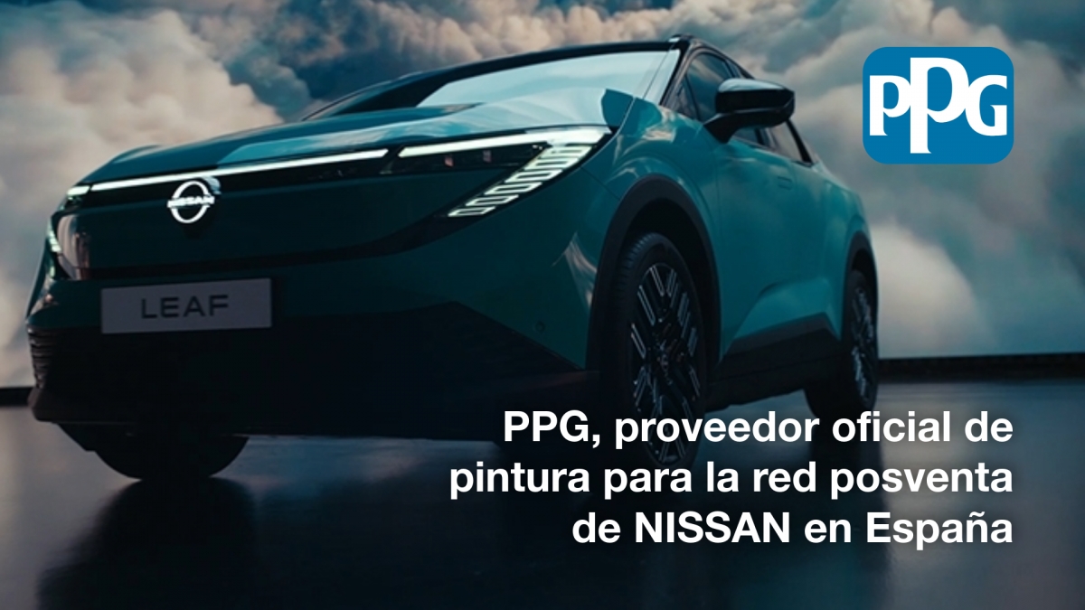 PPG logra la homologación oficial de proveedor de pintura para la red posventa de Nissan en España