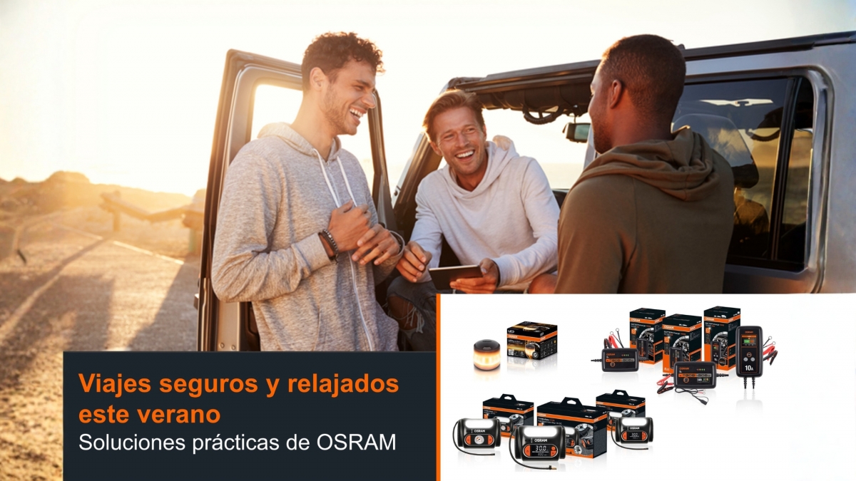Viajes seguros y relajados este verano con Osram 