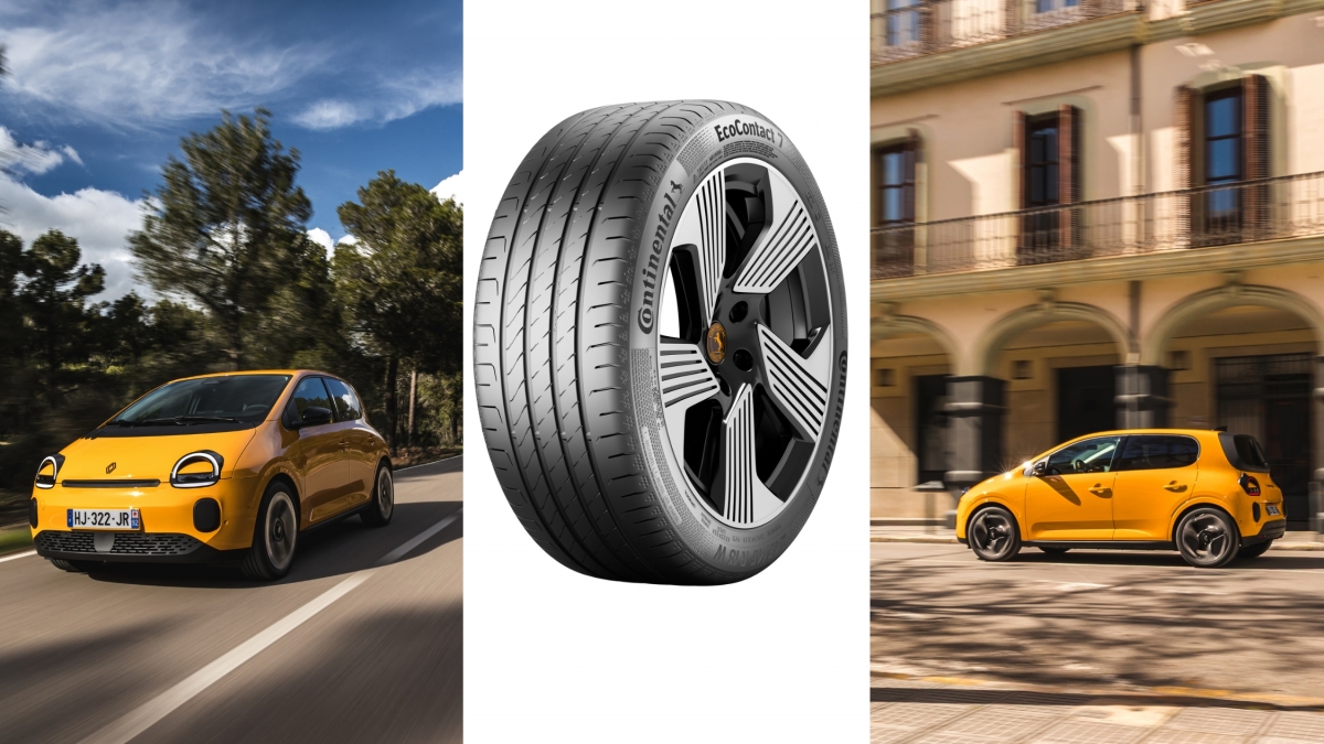 Continental equipará de serie al nuevo Renault Twingo eléctrico con EcoContact 7