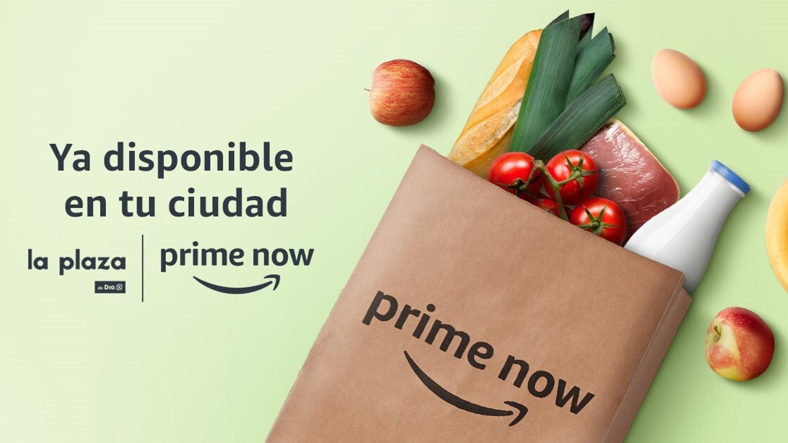 Amazon y Dia amplían el servicio Prime Now a Málaga y alrededores - Amazon