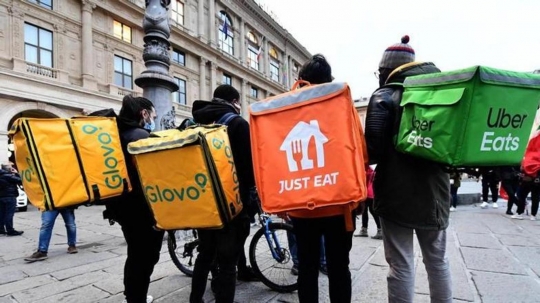 La nueva ley rider da lugar a un delivery 