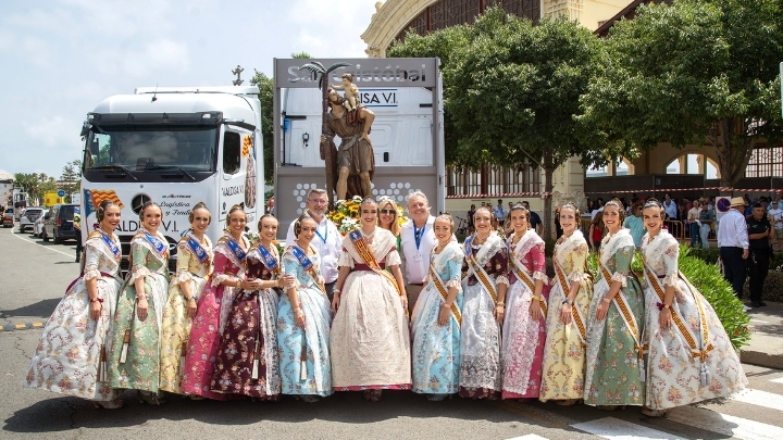 Los conductores profesionales se reivindican en la celebración de San Cristóbal 