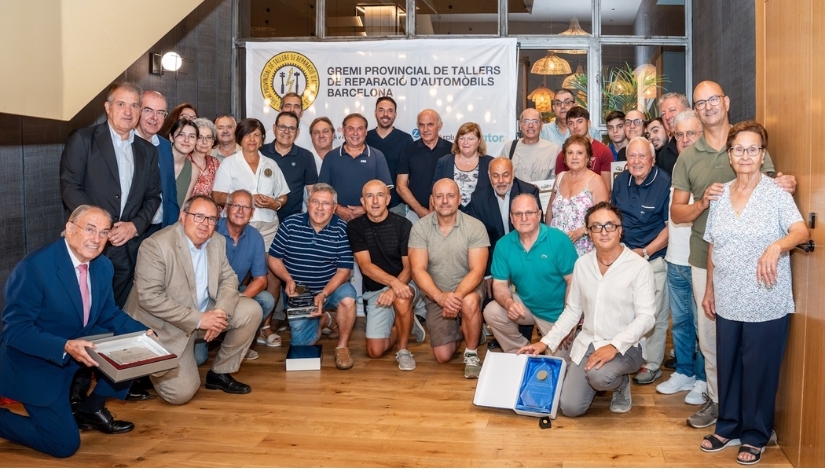 El Gremi de Talleres de Barcelona rinde homenaje a sus profesionales en San Cristófol