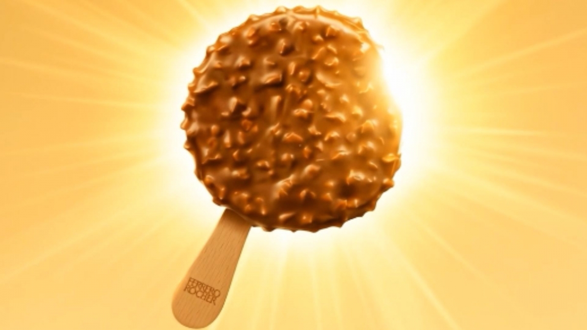 Ferrero relanza su helado, con una receta mejorada