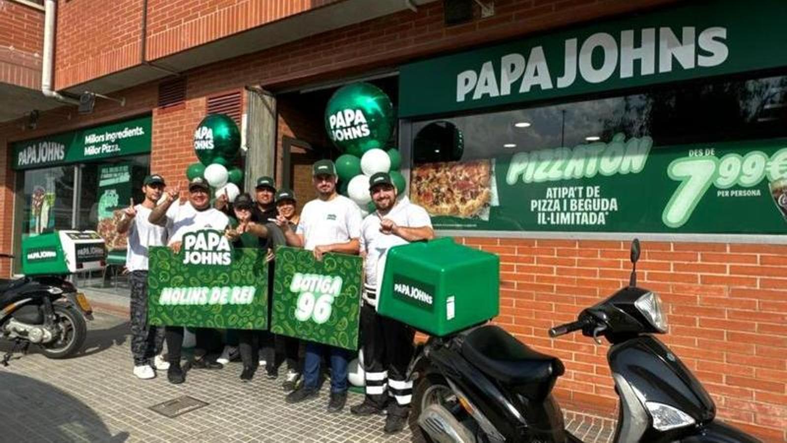 Papa Johns cierra un acuerdo con BBVA para financiar su expansión en España