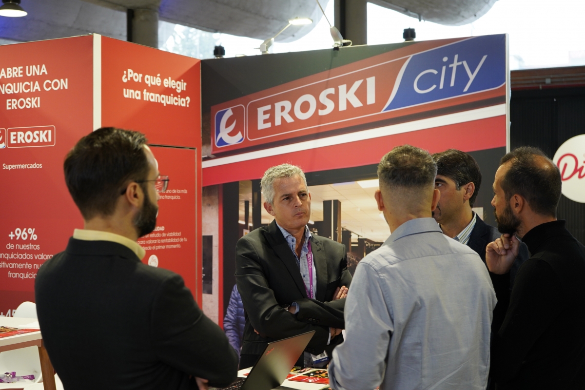 Stand de Eroski City.