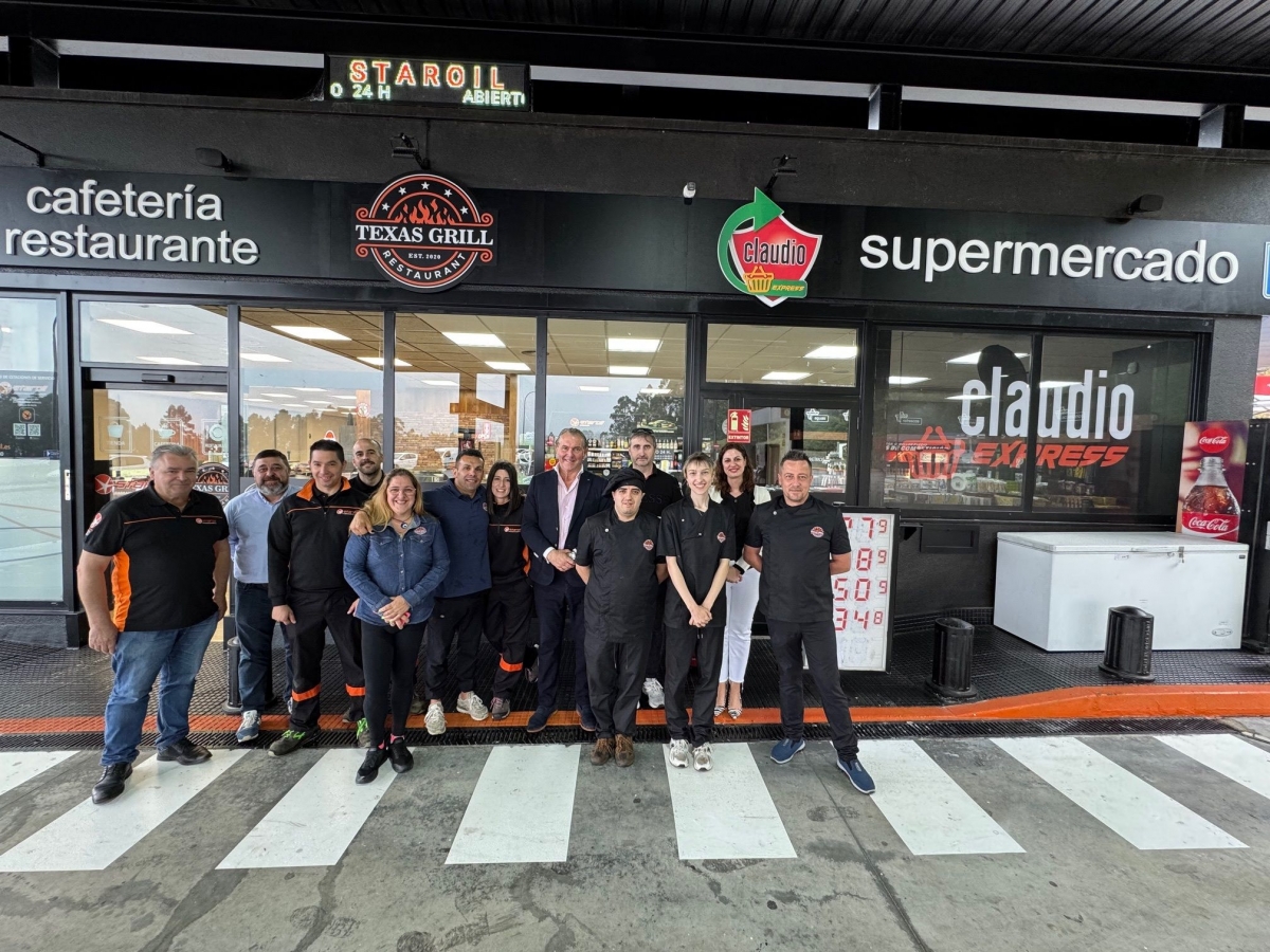 El Claudio Express de Dodro se ubica en el km 7,7 de la autovía que une las localidades de Padrón y Ribeira.