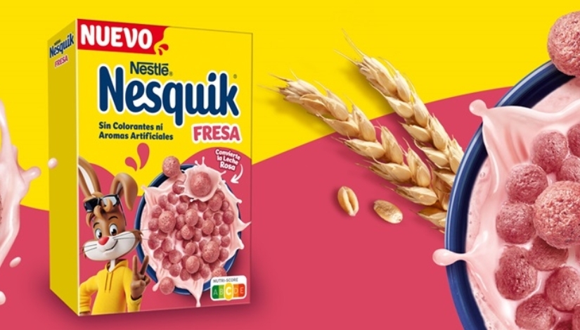 Nesquik sigue innovando con sus nuevos cereales de fresa