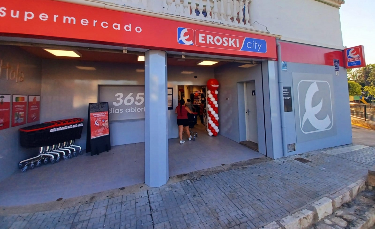 Eroski abre un nuevo supermercado franquiciado en Maqueda (Málaga)