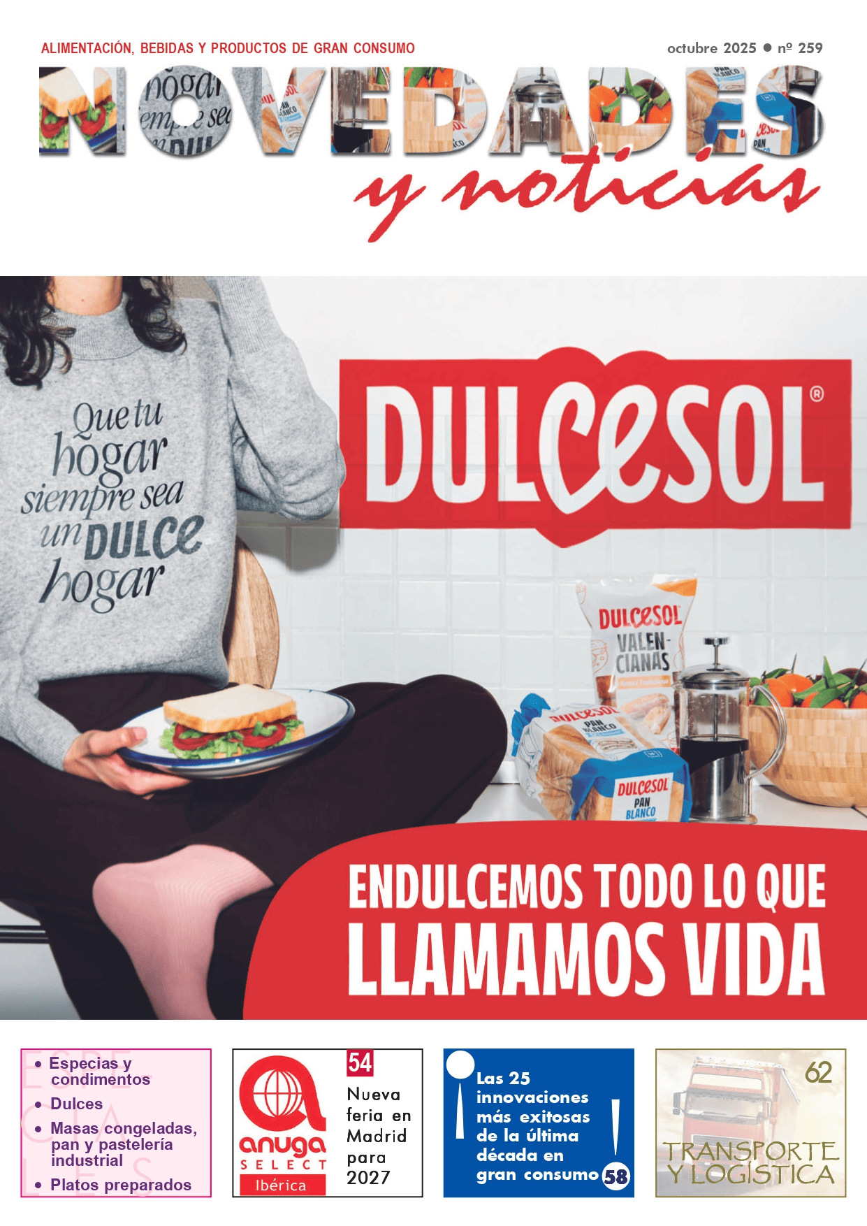 Novedades y Noticias nº 259 Octubre 2025