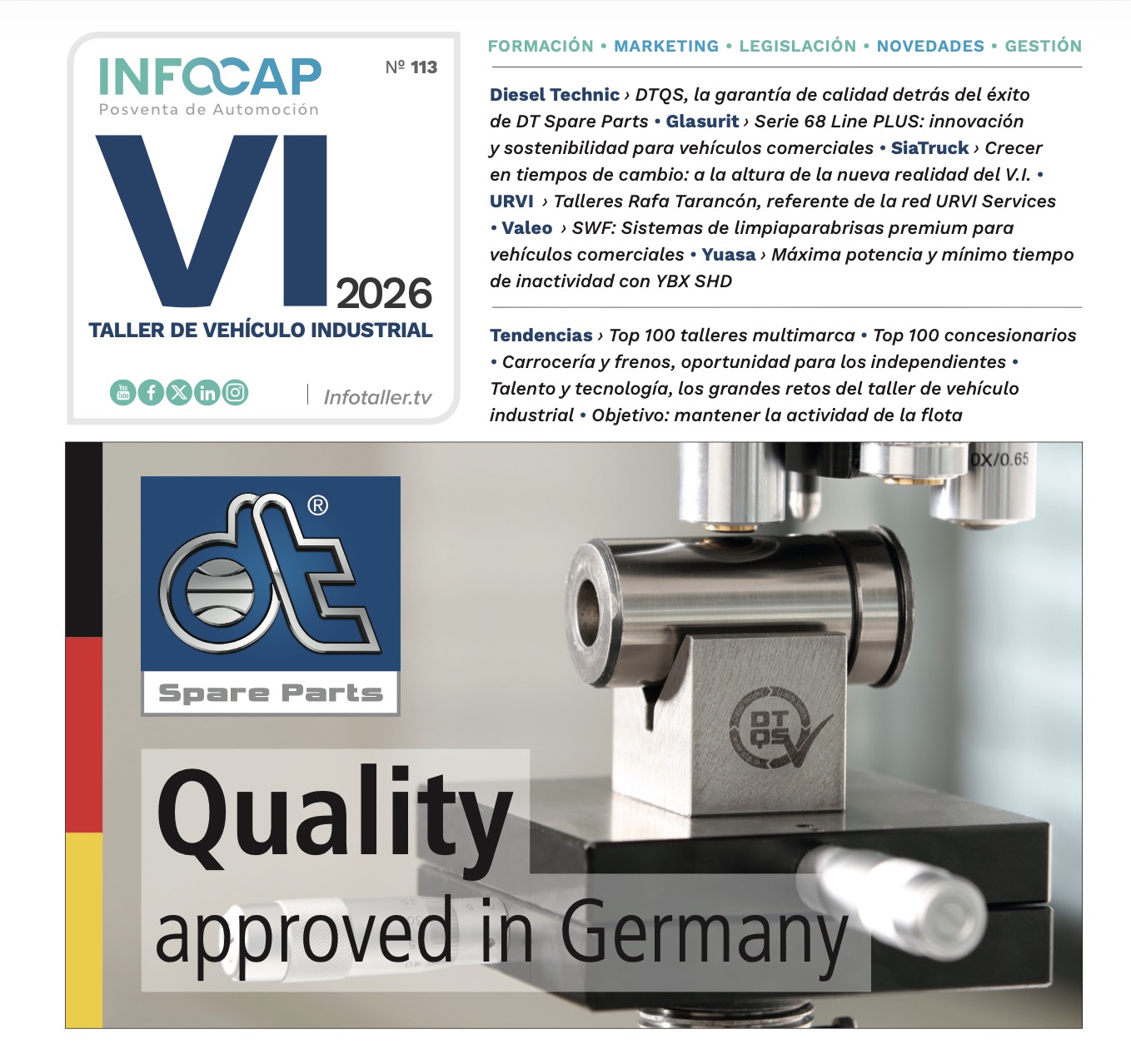 INFOCAP TALLER VEHÍCULO INDUSTRIAL